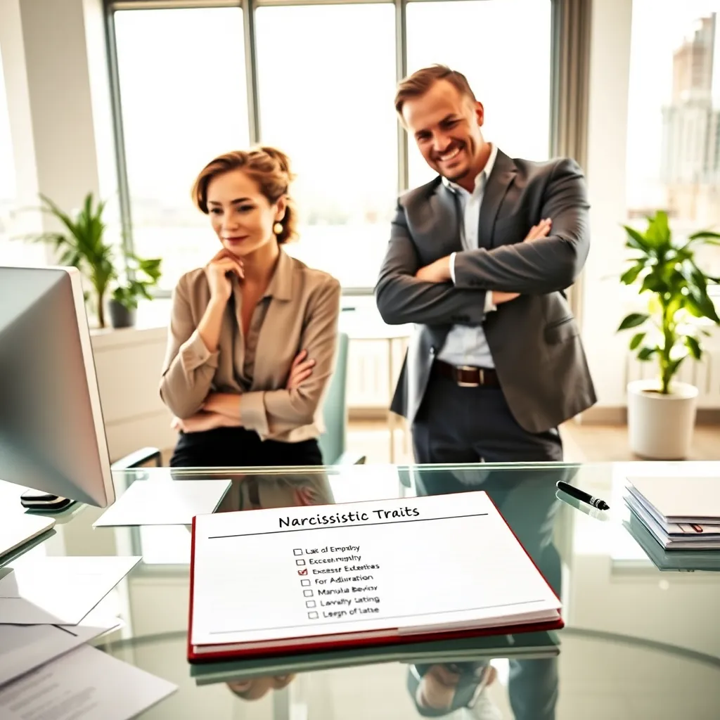 Identifying Workplace Narcissistic Traits