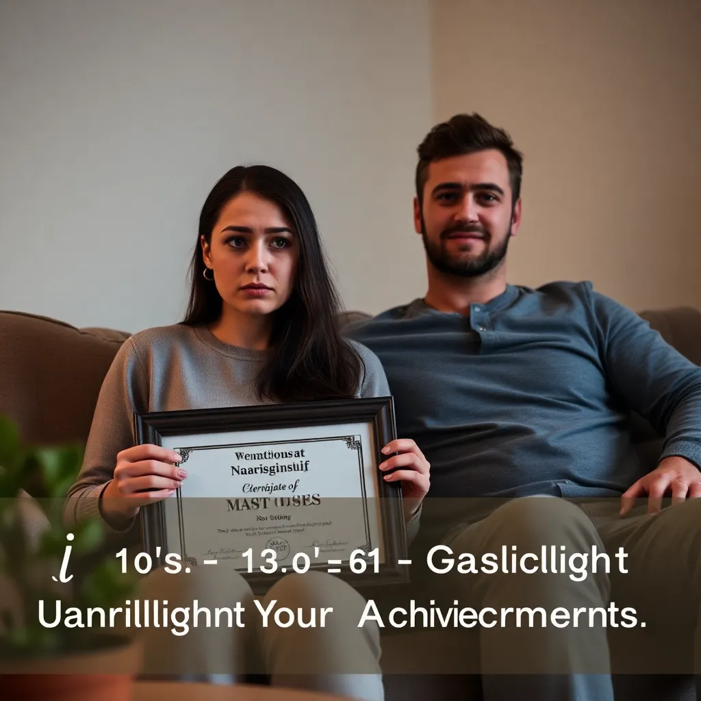 Undermining Your Achievements